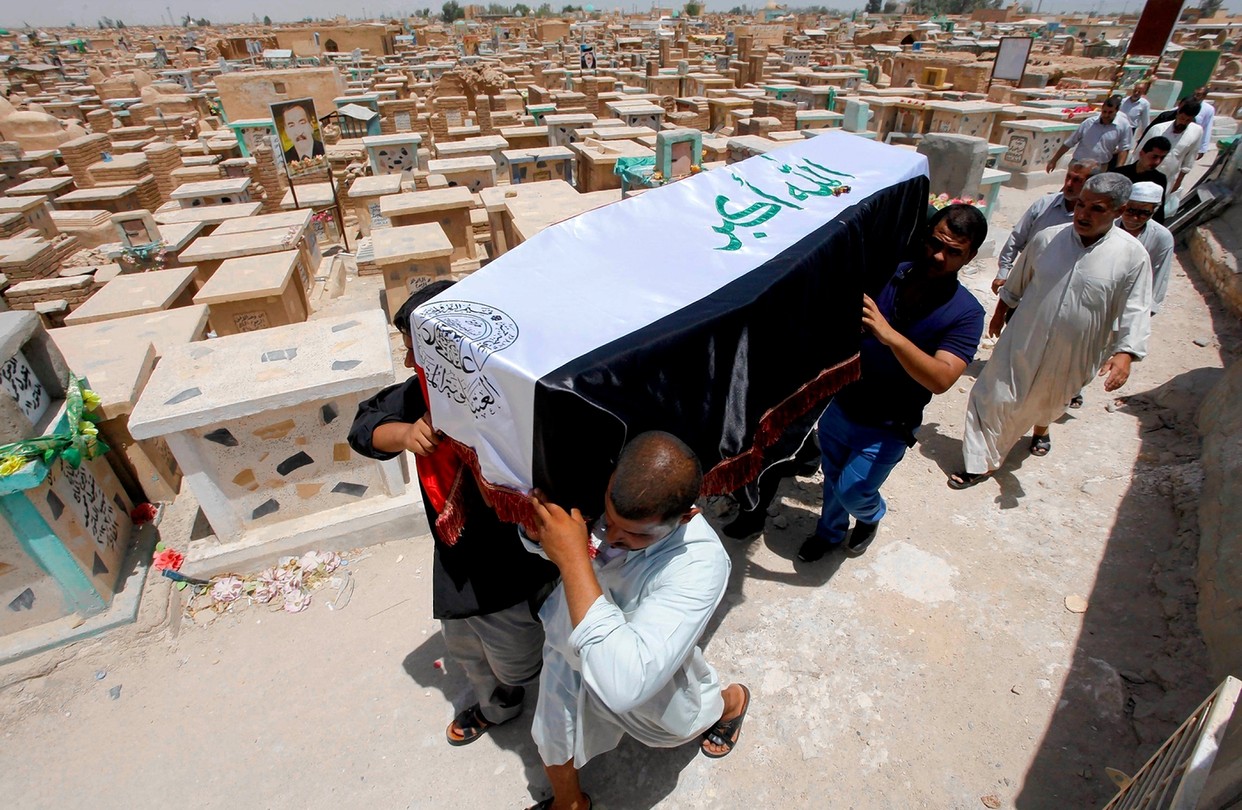 There is also no burial ground for those killed by the Coronavirus in Iraq